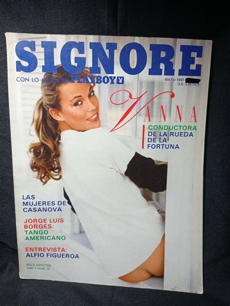 Playboy Rare Signore Vanna Magazine Mexican Edition May Ebay