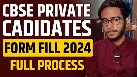 How To Fill Cbse Private Candidate Form 2024 Cbse Private Candidate