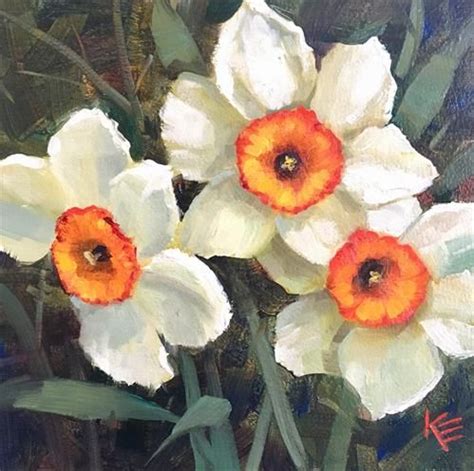 Daily Paintworks Spring Beauty Original Fine Art For Sale