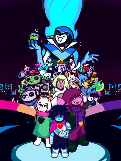 My Deltarune Chapter 2 Poster Thingy Rdeltarune