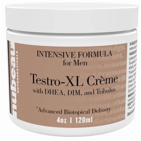 Men Natural Testosterone Dhea Dim Tribulus Muscle Growth Booster Cream