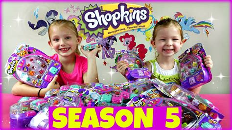 New Season 5 Shopkins 12 Pack 5 Pack 2 Pack Opening Part 1 Youtube