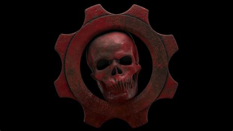 Gears Of War Logo Y Símbolo Significado Historia Png Marca