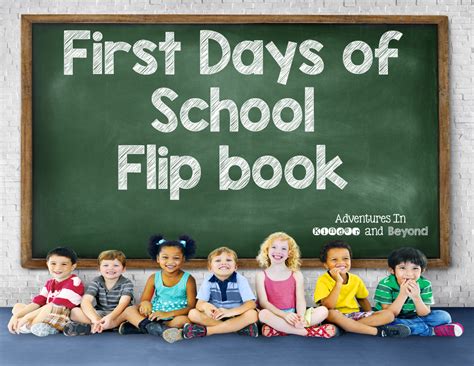 Adventures In Kinder And Beyond First Days Of School Book