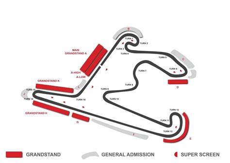 Shanghai F1 Grandstand Map The F1 Spectator