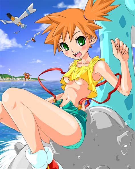 Cute Misty On Lapras Pokemon Misty Hentai Pictures Hot Sex Picture