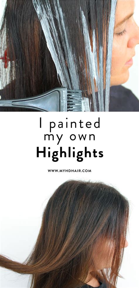 How i do my own highlights at home tutorial + professional product & tools list. I painted my own Highlights and lived to tell the tale in ...