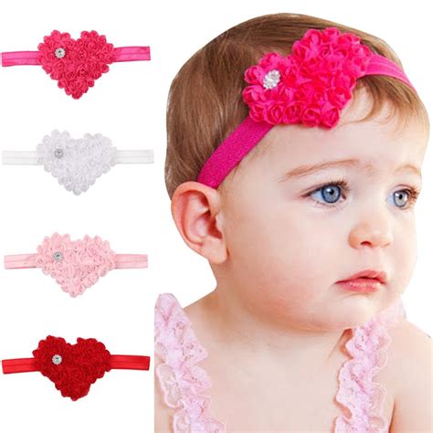Cute Baby Toddler Girl Headbands Heart Girls Headband Hair Accessories