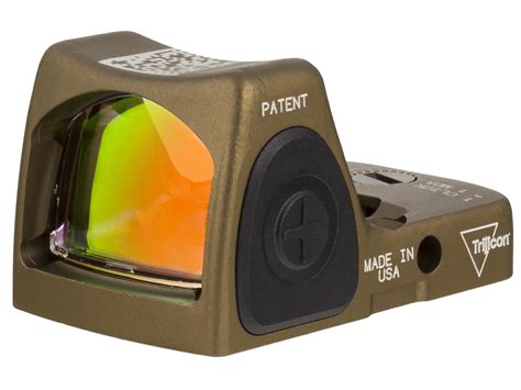 Trijicon Rmr Hrs Type 2 Reflex Red Dot Sight Adjustable Led 325 Moa
