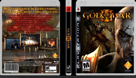 God Of War Iii Playstation 3 Box Art Cover By Predator1995