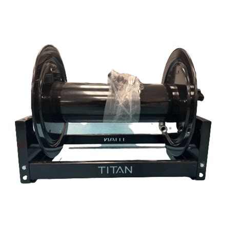 Titan Hose Reel 18 Powder Coated Full Frame Hose Reel 12″ Steel