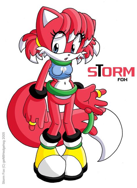Storm Fox By Gen8hedgehog