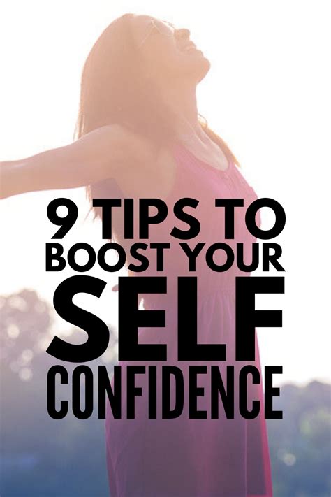 How To Be More Confident 9 Tips To Boost Your Self Esteem Self Esteem Happy Sunday Quotes Self
