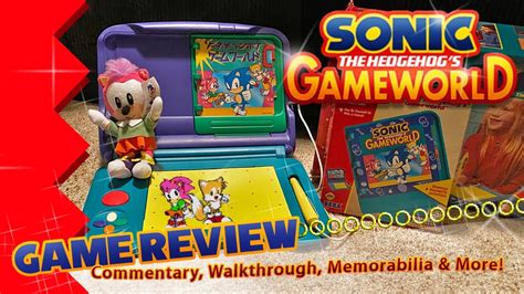 Sonic The Hedgehogs Gameworld Sega Pico Game Review Gameplay