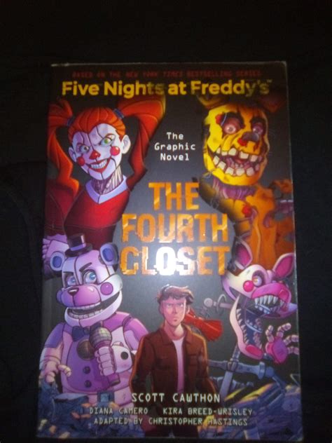 Hello I finally got one of the FNAF books | Five Nights At Freddy's Amino
