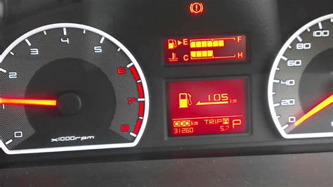 The car accelerates at 100 km / h for 9.6 seconds. Proton Preve CFE Odometer - YouTube