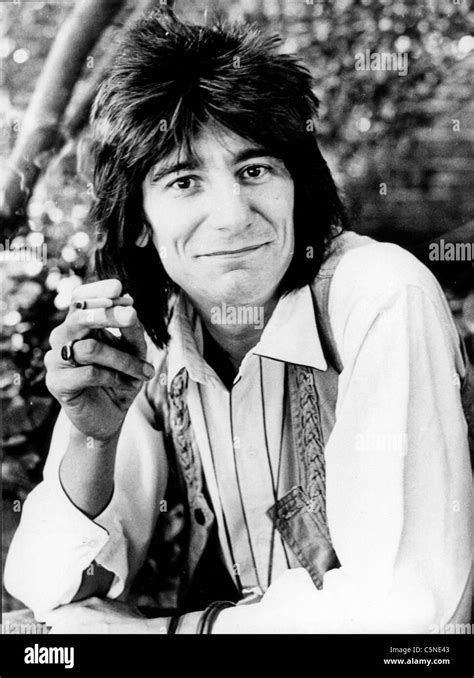Ron Wood Rolling Stones 70s Stockfotografie Alamy