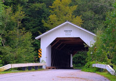 Comstock Covered Bridge Montgomery Vermont Usa The Comst Flickr