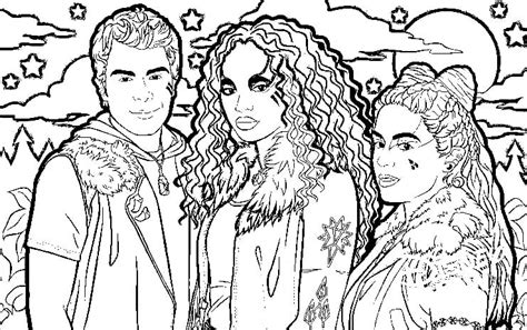Zombies 3 Characters Coloring Page Download Print Or Color Online For Free