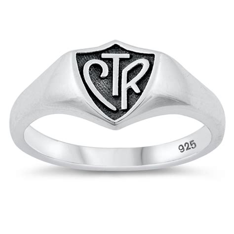 Personalized 925 Sterling Silver Choose The Right Ring