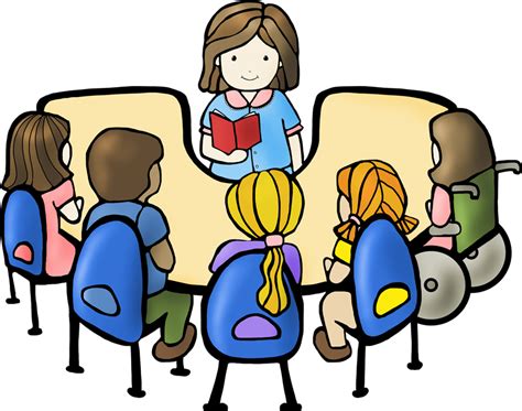 Teacher Small Group Clipart The Image Kid Has It