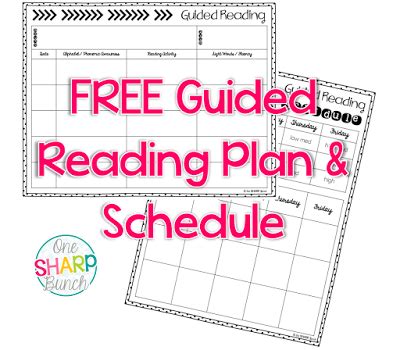 Back to School Tips and Freebies | Guided reading, Guided ...