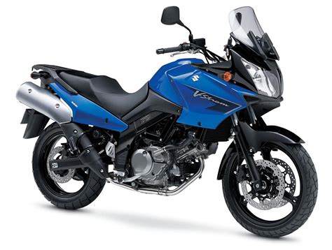 It has a standard riding posture, fuel injection and an aluminum chassis. Suzuki DL650 V-Strom 2007-2008 (K7) decals set - blue ...