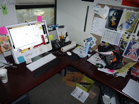 My Messy Work Desk By Remdesigns On Deviantart