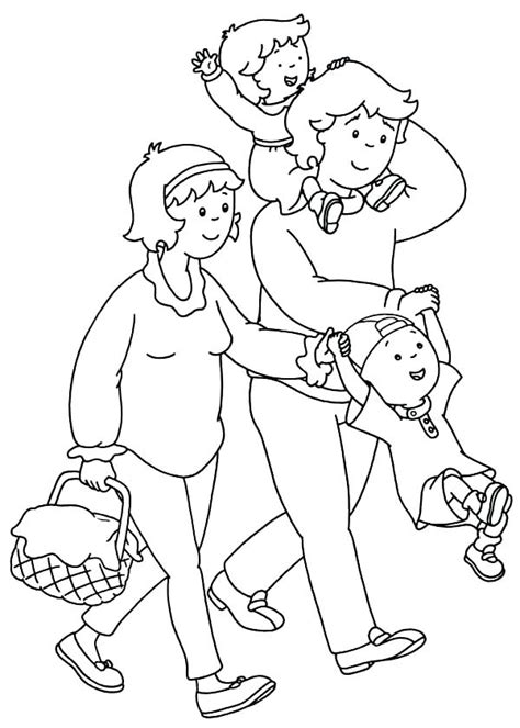 Dogs love to chew on bones, run and fetch balls, and find more time to play! Family Picnic Coloring Pages at GetColorings.com | Free ...