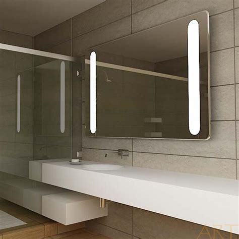 Better yet, they're generally more affordable and easy to install than most people initially think. LED Illuminated Bathroom Sliver Mirror Anti Fog Mirror ...
