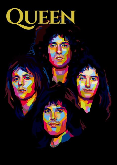 Bohemian Rhapsody Art Print By Bennadn X Small In 2020 Queen Art Queens Wallpaper Queen
