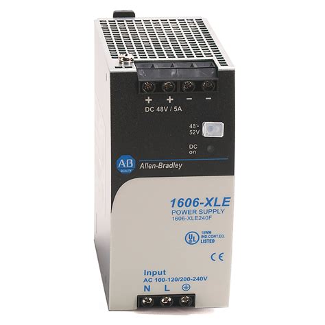 1606 Xle480ep Rockwell Automation 1606 Din Rail Power Supply 100 →
