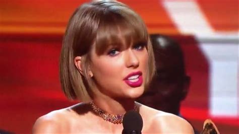 Did Taylor Swifts Grammy Acceptance Speech Diss Kanye West