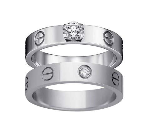 love diamond wedding band in white gold cartier the jewellery editor