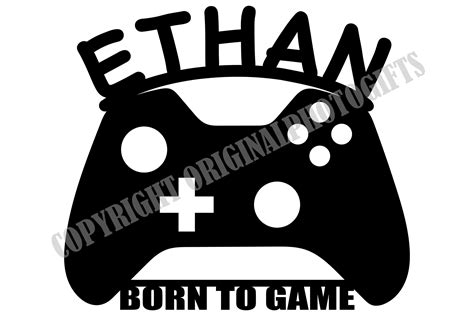 Ethan Svg Born To Game Svg Name Sign Svg Kids Name Sign Etsy New Zealand