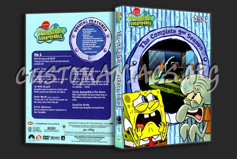 Spongebob Squarepants Season 2 Disc 3 Dvd Cover Dvd Covers And Labels