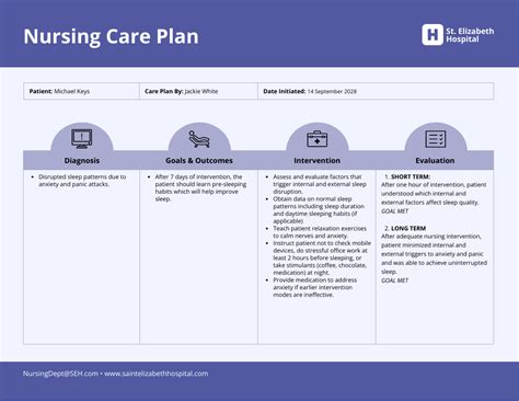 Blank Nursing Care Plan Template Pdf 42 Sample Care P