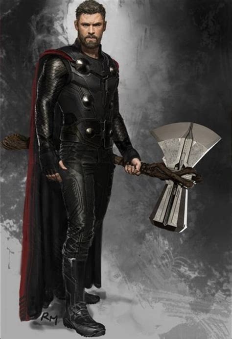 Avengers Infinity War Concept Art Features Drax Vs