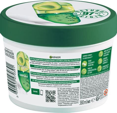 Питательный крем для сухой и очень сухой кожи Garnier Body Superfood ...