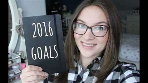 My 2016 Goals And Resolutions Youtube