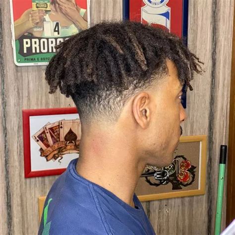 13 Striking Taper Fade With Dreads Hairstyles You Must Try Out