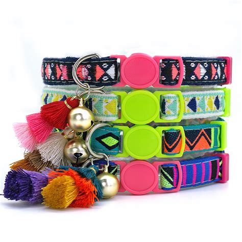 The 10 best cat collars. Personalized Collar for Cats with Bell - Yoshi Pet Shop