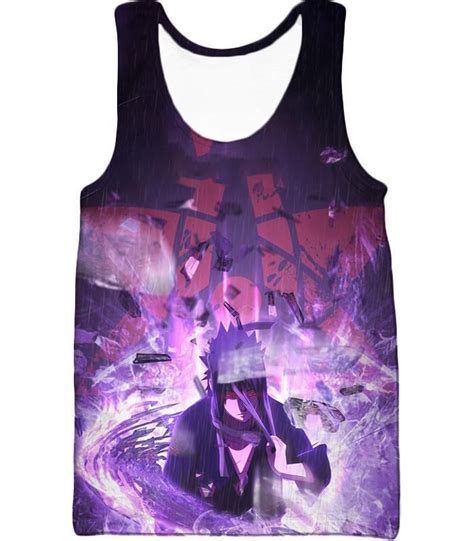 A Tank Top With An Anime Character On It