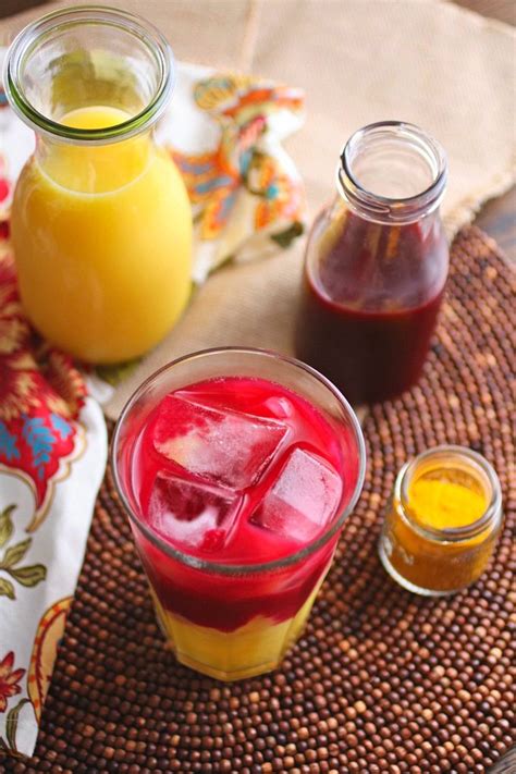 Beet And Orange Juice Morning Sunrise Recipe Orange Juice Benefits
