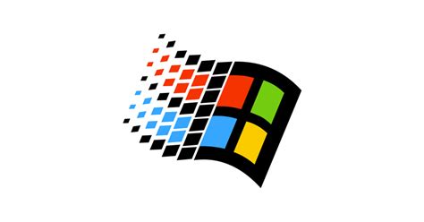 Are you already tired of. Microsoft's Windows 95 Logo Color Scheme » Black ...