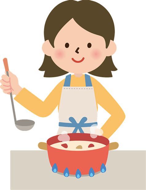 Woman Cooking Woman Clipart Cooking Clipart Woman Png Image And Images
