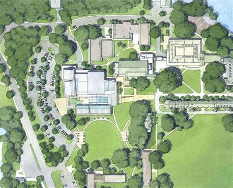 Reed College Performing Arts Building Site Plan Opsis