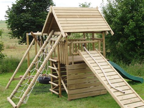Besides, they will also allow you to store your gardening tools. Wooden Play Equipments - Duncombe Sawmill, local and UK ...