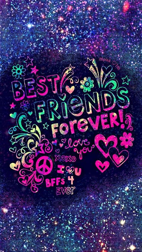 Best Friends Forever Galaxy Hd Phone Wallpaper Pxfuel