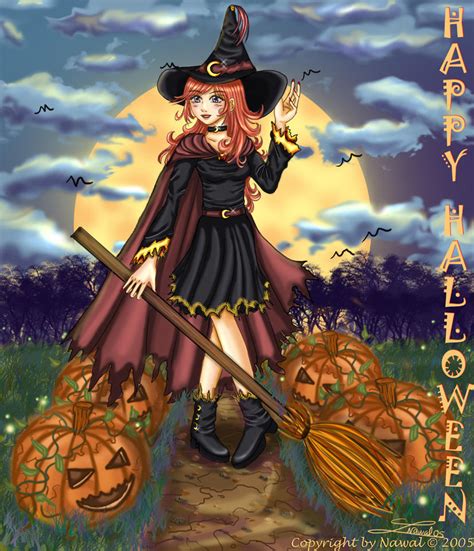 Halloween Witch By Nawal On Deviantart